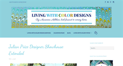 Desktop Screenshot of livingwithcolordesigns.com